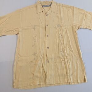 Monte Carlo Men's Yellow Casual Shirt